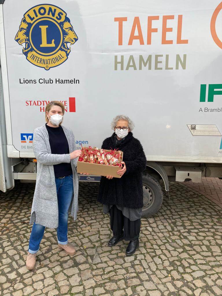 Spende zu Weihnachten Landfrauenverein Hameln weiblich, ländlich